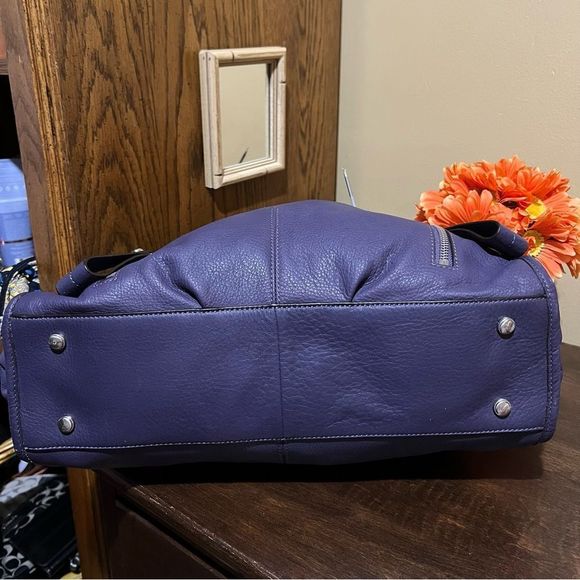 B. MAKOWSKI SOFT LEATHER SATCHEL - Picture 8 of 8